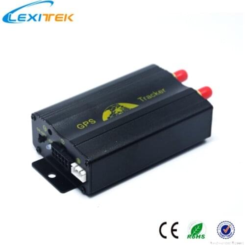 TK103 Vehicle/Car GPS tracker Car Alarm GPS 103 Quadband cut off fuel Portuguese language PC&web-based