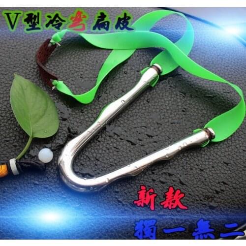 "V" shape new type mini slinghot with the top 304 stainless steel