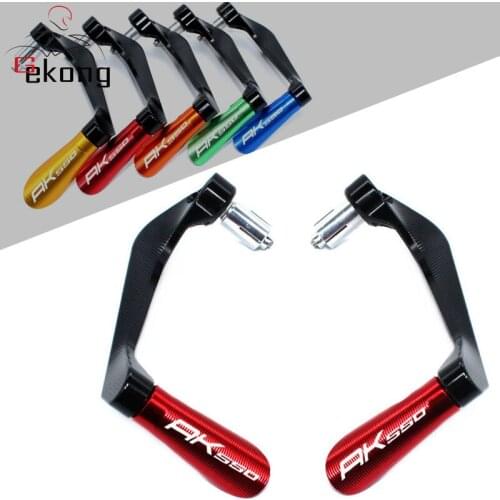 Motorcycle CNC Handlebar Grips Guard Brake Clutch Levers Guard Protector For KYMCO AK550 AK 550 2017 2018 2019