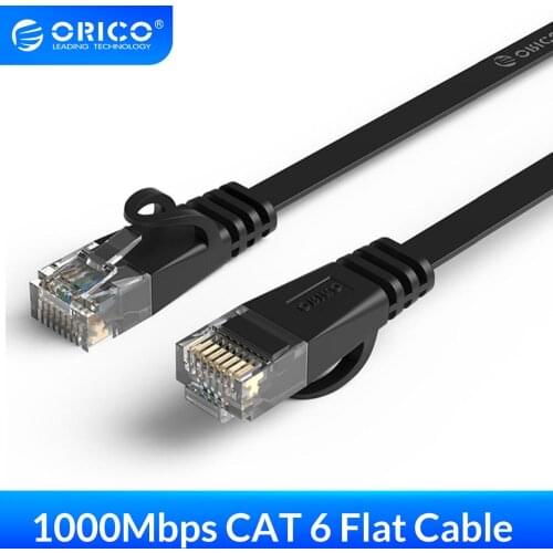 ORICO CAT6 Ethernet Cable Lan Cable CAT 6 RJ45 250MHz 1000 Mbps Network Ethernet Patch Cord for Computer Router Cable Ethernet