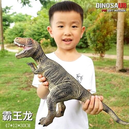 38 Cm Dinosaur Plastic Model Tyrannosaurus Rex Raptor World Park Dinosaur Model Childrens Entertainment Interactive Toys