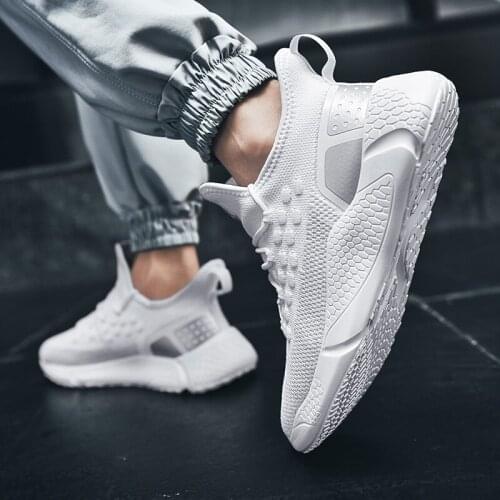 Zapatos Men hot mens leisure hombre mesh men on for slip mens man breathable sale sport comfortable s solid Breathable knitting