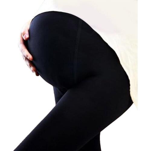 Winter Velvet Maternity Leggings Clothes For Pregnant Womem Pregnancy Pants Stretch Thicken Warm Trousers Maternity Clothing