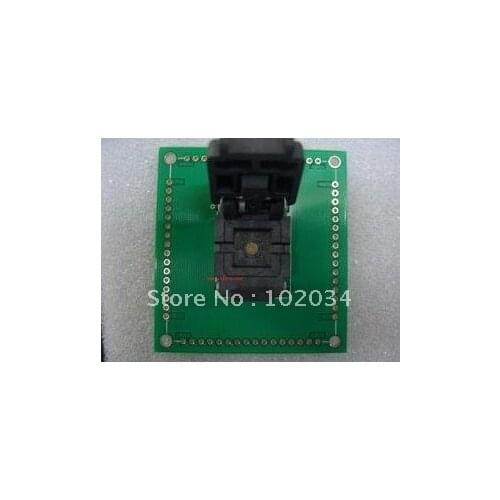 100% NEW QFN64 0.5MM IC Test Socket / Programmer Adapter / Burn-in Socket (64QN5019090)
