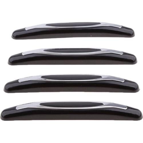4 Pieces Universal Car Door Edge Bumper Scratch Crash Protector Guard Sticker Exterior Ornament