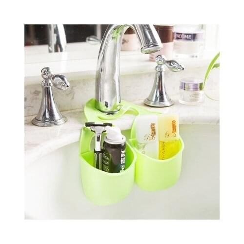 Kitchen Faucet Accessories sink hang bag bathroom shelf receives hang bag 20*21cm free shipping