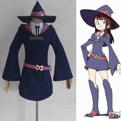 Anime Little Witch Academia Akko Kagari Cosplay Costum custom made