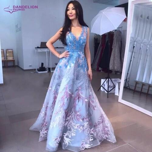 Arabic Embroidery Dubai Evening Dress for Women Sleeveless Wedding Formal Dresses 2021 Elegant Long Prom Party Gowns