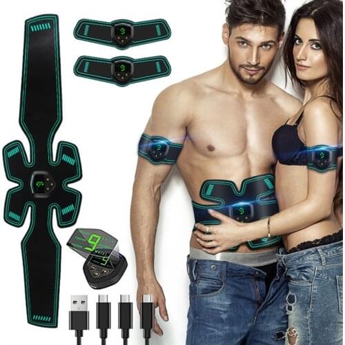 Wireless Smart ABS Muscle Stimulation Hip Trainer Fitness Abdominal Training Body Slimming EMS Trainer Weight Loss Stickers