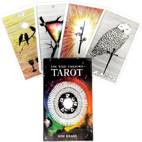 The Unknown Tarot Cards And PDF Guidance Divination Deck Entertainment Parties Board Game Supports Wholesale 78 PCS/Box