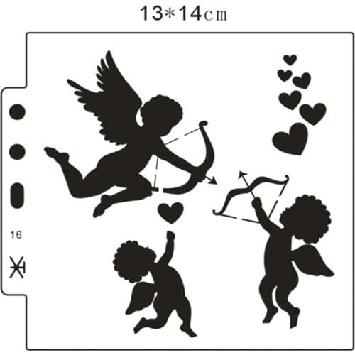 2pc Flowers Birds Painting Template DIY Walls Scrapbooking Embossing Coloring Embossing Accessories Cake Stencil Decor Reusable