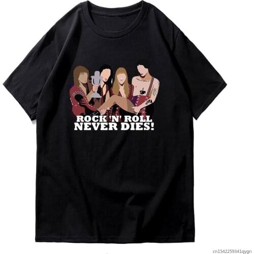 Maneskin Rock'n'Roll Never Dies ! T-Shirt 2021 New Summer Fashion Men Casual Hip Hop Male Top Vintage Tees