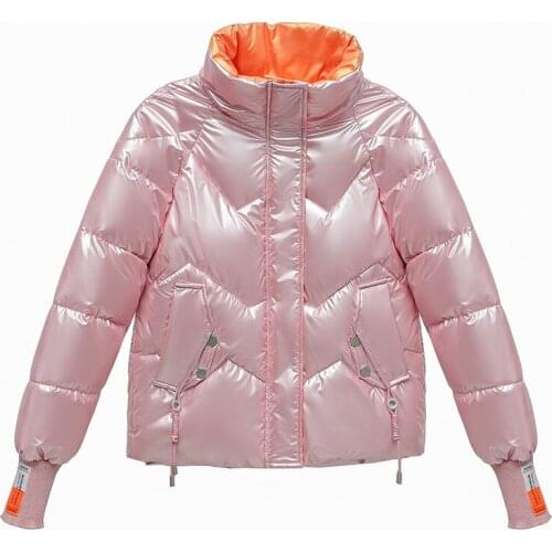 Women Winter Jacket Parkas 2021 New Fashion Youth Slim Stand Collar Casual Street Warm Autumn Winter Coat woman