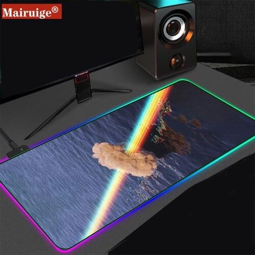 Personalized Creative Mouse Pad Player Table Mat Large RGB LED L XL XXL Computer Game Player Peripherals and Adult Mouse Pad