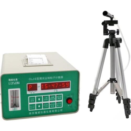 Portable Digital Air Dust Laser Particle Counter With Printing Function 220V
