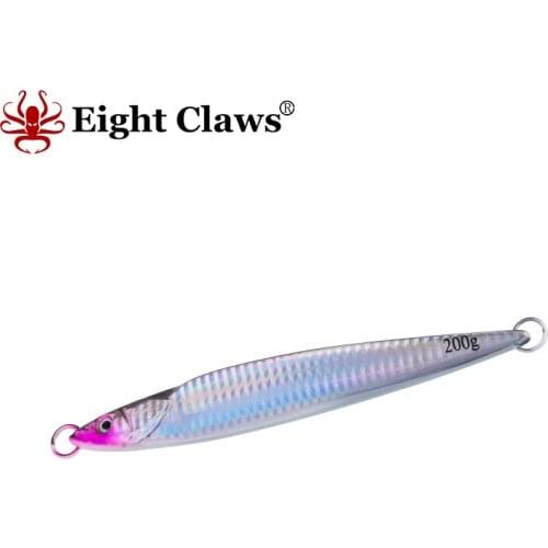 Eight Claws Deep Sea Trolling Lures Ocean Boat Fishing Fast Sinking Jigs 150g Saltwater Metal Lead Baits Fishing Lure Japan
