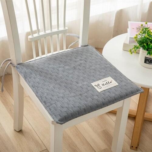 Nordic Chair Decorative Cushion Soft Simplicity Multi-Color Office Dining Stool Non-Slip Pad Sponge Sofa Pillow 50*50cm
