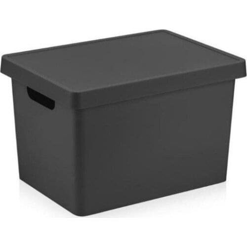 Modern Nandy Home 17 Lt. Clamshell Box Anthracite