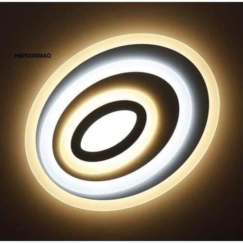 Modern LED acrylic ceiling lamp living room bedroom new design acrylic remote Dimming control Ceiling lights AC110V-240V