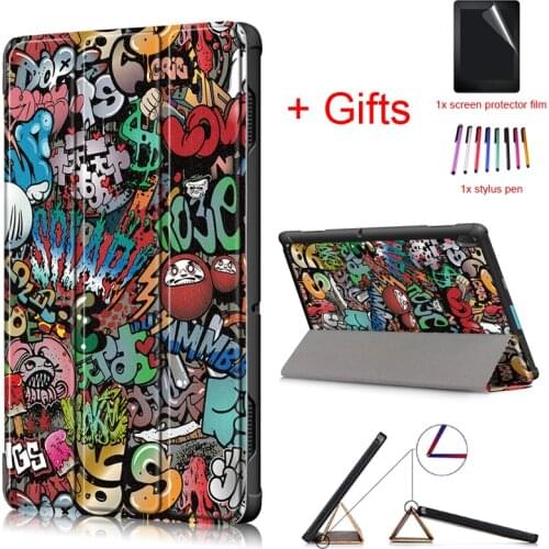 Slim Funda Case for Lenovo Tab E10 TB-X104F TBX104F 10.1" Tablet 2019 Magnet PU Leather Stand Cover for Lenovo Tab E10 case