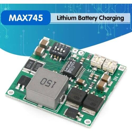 MAX745 4.2 4.35V 1-4 Packs Lithium Battery Charging Board Voltage Current adjust
