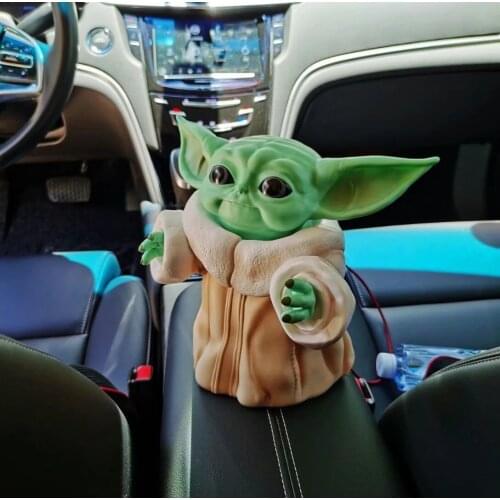 Star Wars The Mandalorian Oversized Baby Yoda Standing Model Baby Yoda Doll