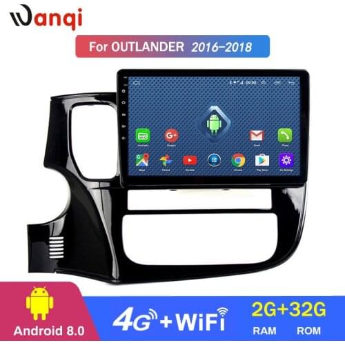 10.1 inch 4G Netcom Canbus Android Multimedia Car System For Mitsubishi Outlander 2016-2018 Car GPS Navigation Monitor NO DVD