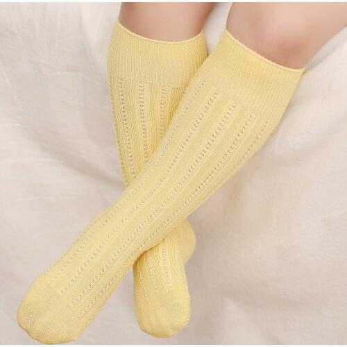 10 Pairs Newborn Baby Knee High Socks Candy Color Infant Toddler Legging Warmer Infant Booties Footwear