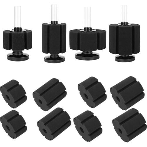 Aquarium Filter Biochemical Sponge Cotton Foam Filtration Fish Tank Pump Filter Biochemical Fish Sponge Filtration