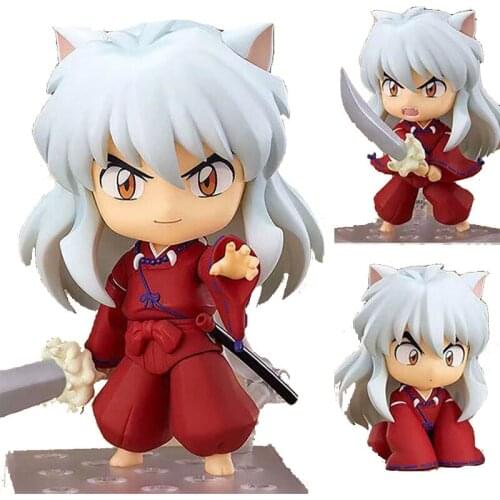 Anime Q version of Inuyasha can be exchanged can do the hands-on model doll ornaments childrens toys holiday gifts