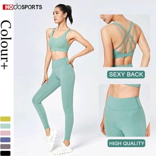 Seamless Yoga Sets XL Female Sport Gym Suits Wear Running Breathable Clothes Fitness Sport Gym 2 Piece Set Women Workout Wear