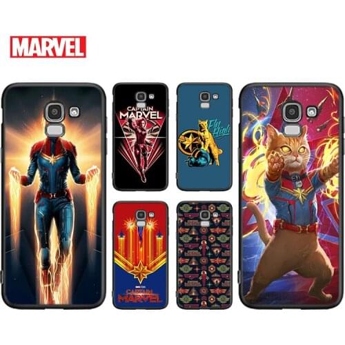 Avengers Captain Marvel For Samsung Galaxy J8 J7 J6 J5 J4 J3 J530 j730 Duo Core EU Prime Star 2018 2017 2016 Phone Case