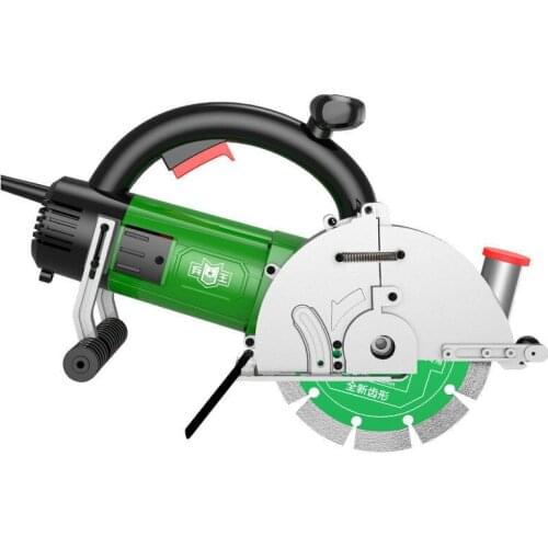 D type new type concrete water-free dust-free hydropower installation wall high-power cutting 195 monolithic slotting machine