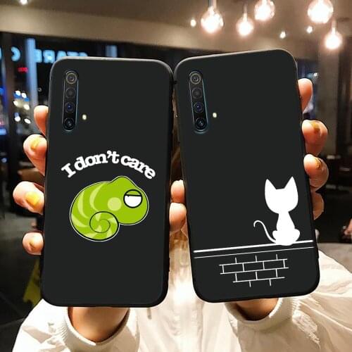 For Oppo Realme C3 C2 C15 C11 C17 C12 Case Cute Cartoon Soft Silicon Phone Case for Realme 5 5S 5i 6 6S 6i 7 Pro X XT X2 X50
