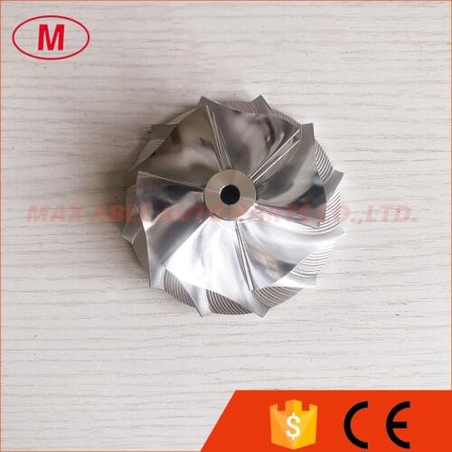 GT3582 6+6 blades 63.50/82.00mm 451644-0005 Upgrade Turbocharger milling/aluminum 2618/billet compressor wheel