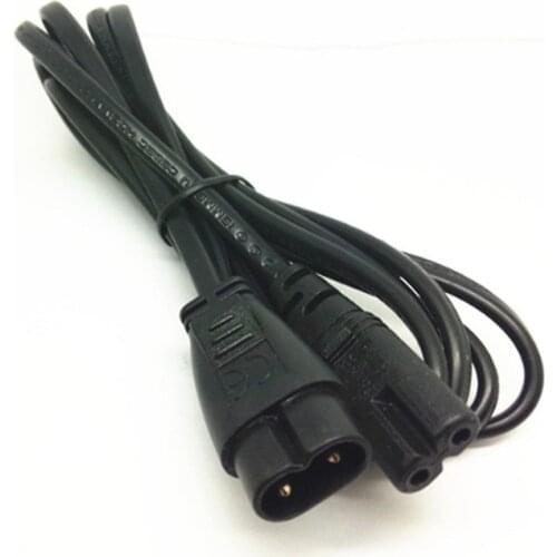 IEC 320 2-Pin C7 Female To C8 Male Figure 8 Power Adapter Extension Cable 1.8M length IEC320 C8 Plug to C7 Receptacle Power cord