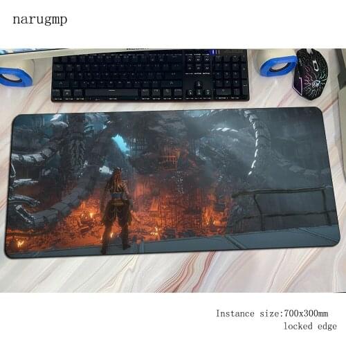 Horizon zero dawn mouse pad gamer 800x300x3mm gaming mousepad wrist rest notbook desk mat anime padmouse pc gamer mats gamepad