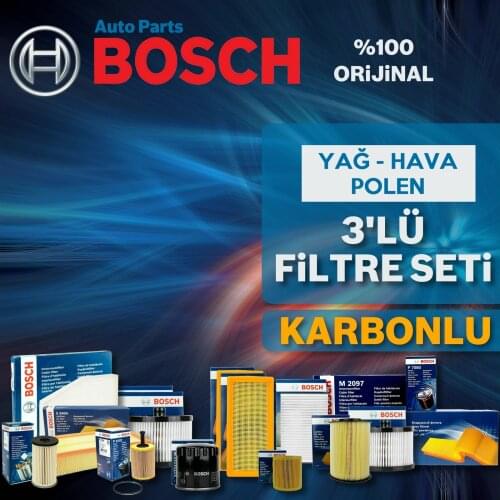 For Toyota Yaris 1.33 Bosch Filter Care Set 2009-2016