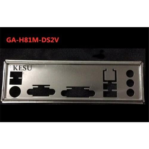 New I/O shield back plate bracket of motherboard for Gigabyte GA-H81M-DS2V just shield backplate Baffle Back plane Backplane