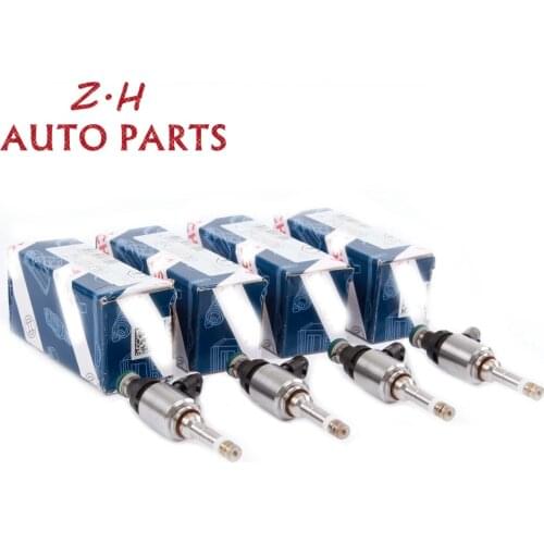 NEW 4Pcs Engine Fuel Injector Valve Nozzle 06H 906 036 Q For VW Golf Passat Audi A3 A4 A5 TT Skoda Seat 1.8TFSI CDAA 0261500160