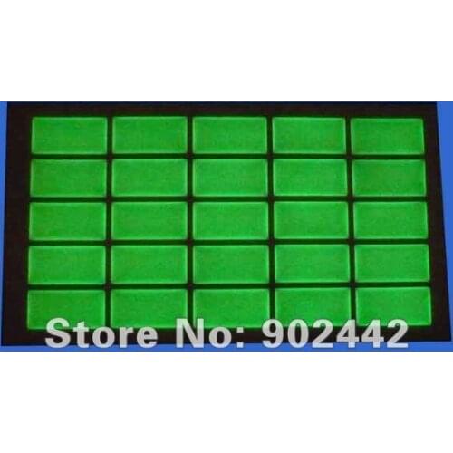 New Arrival&Free Shipping-DHL Service: "2000 pcs/lot" 1*1/2 inch Rectangle Glowing Epoxy Dome Labels for jewelry making
