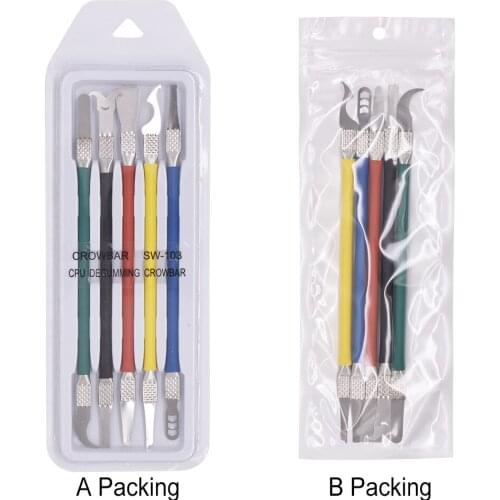 5 in 1 BGA Chip Repair Blade Set, IC Chip Repair Thin Blade Tool CPU Remover Circuit Board Motherboard Repair Knife 50set