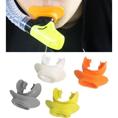 Silicone Diving Mouthpiece Moldable for Scuba Octopus Regulators Snorkels