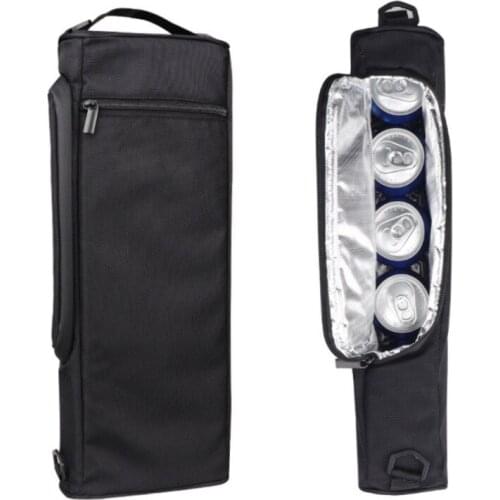 Camping Freezer Insulated Cooling Bag Compact Golf Cooler Bag Insulated Bag Case Pack Tote Handbag With Shoulder Strap