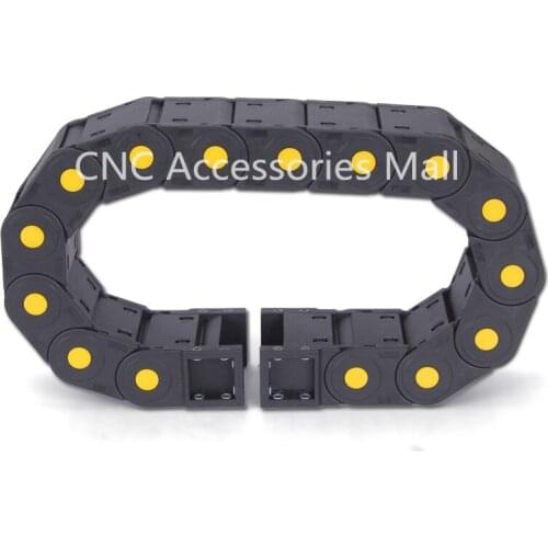 1 meter 65*150/65*175/65*200 Towline Enhanced Full-Closed Drag Chain with End Connectors for CNC Router Machine Tools