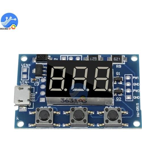 2 Channel USB Signal Generator PWM Pulse Frequency Duty Cycle Adjustable Module LED Digital Display 1Hz ~ 150KHz PWM Board
