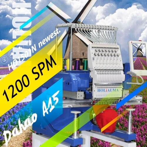 10 Years Service!!! T Ajima/Brother Type 1 Head Computer Embroidery Machine High Speed Hat T-Shirt Embroidery Machine Price