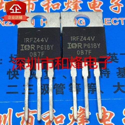 5pcs IRFZ44V TO-220 60V 55A