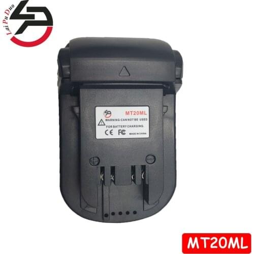 BL1830 BL1860 BL1815 to For Milwaukee M18 Battery MT20ML Adapter For Milwaukee Convert For Makita 18V/20V Li-ion Battery