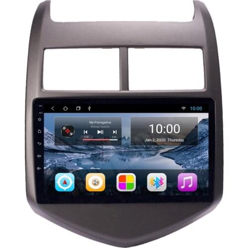 Car Multimedia Player For Chevrolet Aveo 3 Sonic 2011 - 2013 Android 10 2G+32G Quad Core Autoradio Radio Stereo GPS Navigation
